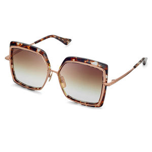 Gafas de sol cuadradas Retro Para mujer y hombre, gafas de sol de ojo de gato para mujer con montura grande gradual - Product Image 1