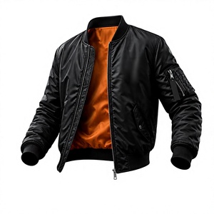 Custom <b>Bomber</b> <b>Jacket</b> OEM Manufacturer Wholesale Streetwear <b>Varsity</b> <b>Jacket</b> for <b>Men</b> Private Label Streetwear Factory Supplier - Product Image 1
