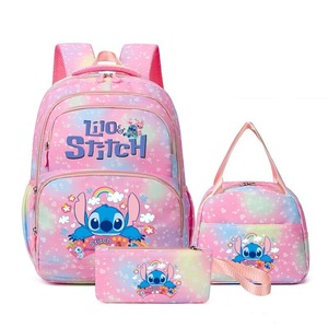 Nouvel ensemble de sacs à dos 3 pièces cousus pour enfants : sac d'école, sac à déjeuner et trousse à crayons - Product Image 6