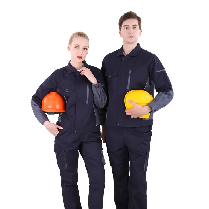 Design Your Own Oem Antistatic Workshop Safety Mechanic Work Wear Uniform Clothes Overalls For Men Women