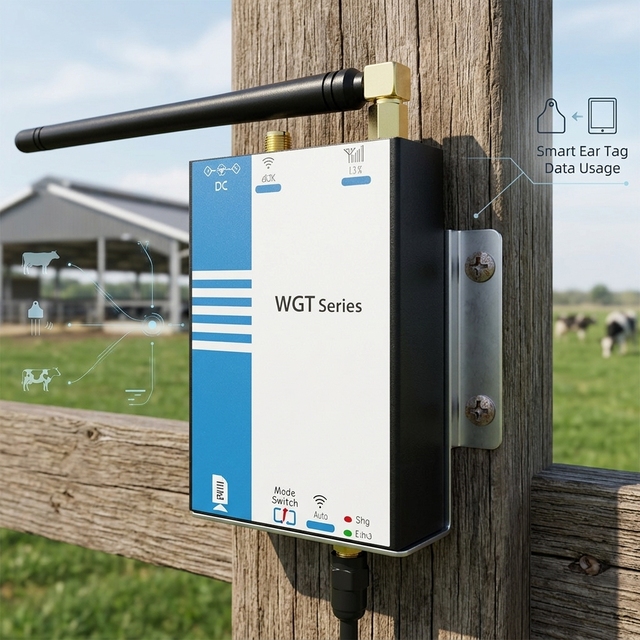 Industrial ZigBee 4G LTE IoT Gateway WGT Series Wireless Data Acquisition DTU Module Smart Agriculture Automation
