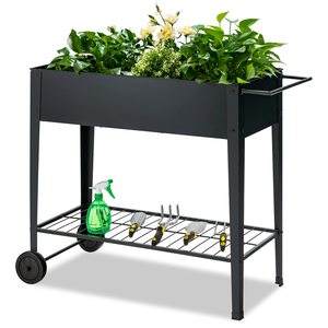 <span class=keywords><strong>Jardinière</strong></span> mobile <span class=keywords><strong>sur</strong></span>élevée <span class=keywords><strong>sur</strong></span> roues Chariot de <span class=keywords><strong>jardinière</strong></span> portable Lit de jardin <span class=keywords><strong>sur</strong></span>élevé <span class=keywords><strong>intérieur</strong></span> extérieur avec pieds - Product Image 5