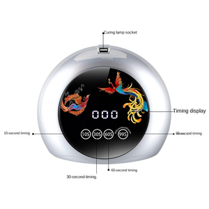 Lampe à LED UV 128W pour ongles, lumière rouge colorée, sécheuse de vernis gel, machine de durcissement rapide pour salon de manucure - Product Image 2