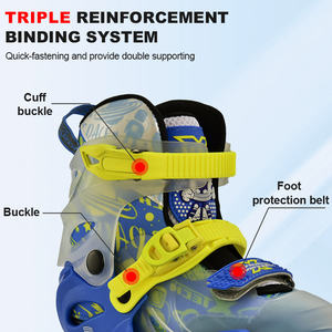 Stile libero moderno personalizzabile esterno urbano in linea <span class=keywords><strong>pattini</strong></span> a rotelle Design moderno con ruota in PU e freno - Product Image 2