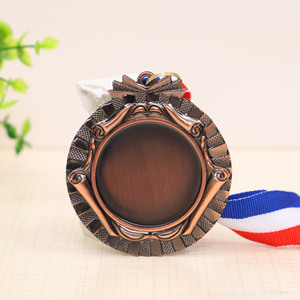 促销Oem运动修整器奖励金属空白金属奖章空白 - Product Image 2