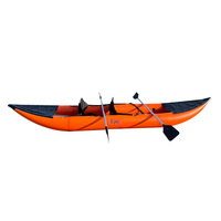 Canne à pêche gonflable en plein air pour 2 personnes, accessoire pour Kayak
