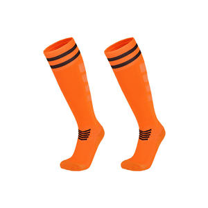 Verano hasta la rodilla fútbol suave almohadilla acolchada transpirable absorción de sudor hombres calcetines deportivos - Product Image 6