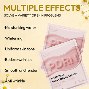 Kamille Vitamine <span class=keywords><strong>B12</strong></span> Coating PDRN Zalm DNA Masker Collageen Hydraterend Gezichtsmasker Korea - Product Image 6