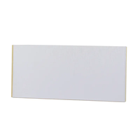 Panneau PVC perforé ignifuge léger de 7 mm ou 8 mm, haute brillance, pour plafond/mur, idéal pour les centres commerciaux et les hôtels