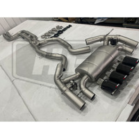 Para BMW M2 Competition F87 M2C S55 3.0T, Sistema de Escape de Doble Tubo con Válvula de Rendimiento, Control Electrónico de Válvula, Acero Inoxidable 304