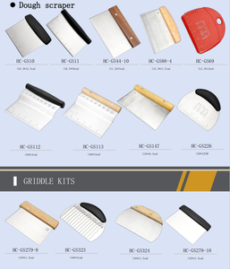 Cucina della fabbrica di cottura in acciaio inox pasta per Pizza banco di pasta per Pizza raschietto per Pizza con scala di misurazione coltello per <span class=keywords><strong>farina</strong></span> - Product Image 6