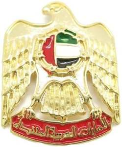 دبوس بروش مطلي بالفضة الأكثر مبيعًا في دبي، دبوس تذكاري ليوم الإمارات الوطني، شارة دبوس مخصصة لعلم دولة الإمارات العربية المتحدة - Product Image 3