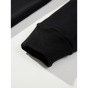 Conjunto Deportivo de 2 Piezas para Hombre con Estampado de Estrellas, Sudadera con Capucha Transpirable y Pantalones Deportivos Casuales para Otoño - Product Image 3