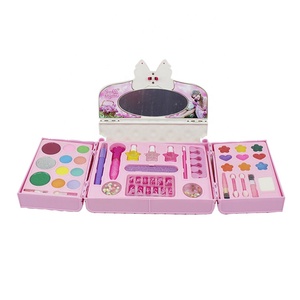 Jouet de maquillage en plastique, ensemble de jeu éducatif miniature pour filles, jouet de maquillage - Product Image 2