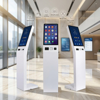 Module de scanner de terminal de point de vente, écran LCD 21,5 pouces, tactile 10 points, QR/NFC, kiosque de commande et de paiement en libre-service pour la restauration et les aires de restauration