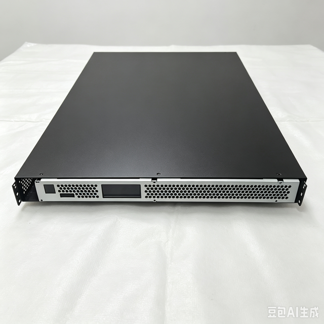 19 Inch 1U Rack Mount Chassis Metal Housing for Network Server Industrial Control Monitoring Device