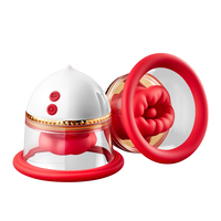 4-in-1 Saugvibrator Rosen-Sexspielzeug Klitoris-Nippel-Massageprodukte Erotikspielzeug Sexspielzeug-Box für Frauen Vibrator-Ei für Frauen