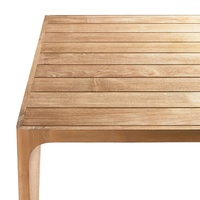Ensemble de canapés modernes Offre Spéciale Mobilier d'extérieur en teck naturel Chaise longue en bois massif