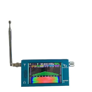 PACKBOXDeepSDR 101 100K-149MHz 4.3 "IPS LCD 소프트웨어 정의 라디오 CW AM WFM FM FM SSB FM/AM/LW/MW/SW/에어 밴드 DSP SDR 수신기