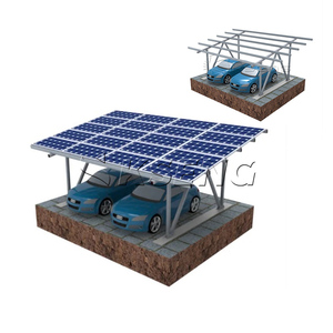 Ventes Flash : Abri de Voiture <span class=keywords><strong>Solaire</strong></span> Commercial en <span class=keywords><strong>Aluminium</strong></span>, Système de Fixation Photovoltaïque pour Abri de Voiture Étanche - Product Image 4