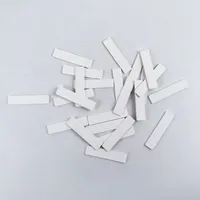 Étiquette RFID en silicone résistante à l'eau et à la chaleur, fréquence 860-960 MHz, pour la gestion du linge et des textiles