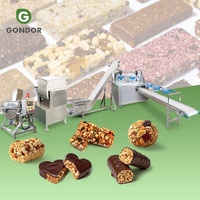 Chocolates Protéine Petit Trop Faire Riz Fruits Haricot Noix Machine 100-200 kg/H Nutrition Bar Ligne De Production Qui