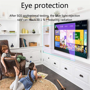 Frosty Anti Glare Blue Light Protector de pantalla de TV de alta transparencia Película protectora <span class=keywords><strong>a</strong></span> prueba de polvo Protección ocular para SONY, <span class=keywords><strong>SAMSUNG</strong></span> - Product Image 2