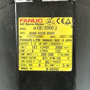 A06B-0061-B503 New Orignal Servo Motor FANUC A06B0061B503 - Product Image 2