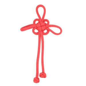 Llavero de cuerda de poliéster hecho a mano de buena calidad, estilo chino, duradero, ecológico, colgante chino para teléfono móvil - Product Image 6