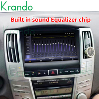 Krando 9 "Android Auto Radio pour Lexus RX330 RX350 RX400 2004 - 2009 Car Navigation Wireless Apple Carplay 4G WIFI GPS Map