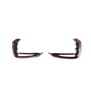 2 uds. Estilo de cubierta de rejilla de luz antiniebla delantera de fibra de carbono para Audi RSQ8 2021 - Product Image 5