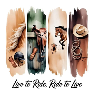 Ride to Live Espíritu Vaquero Transferencia Térmica Impresión DTF Pegatinas de Plastisol Apliques Termoadhesivos para Camisetas Venta al por Mayor - Product Image 6