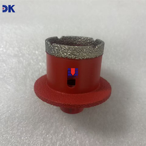 <span class=keywords><strong>Foret</strong></span> diamanté et métallique M14 de <span class=keywords><strong>haute</strong></span> <span class=keywords><strong>qualité</strong></span>, brasé sous vide, 45-65 mm, pour le perçage de carreaux, de pierres et de éviers/lavabos - Product Image 1