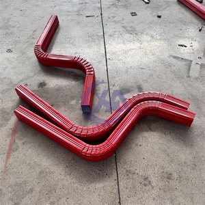 Roofing Downspout <b>Processing</b> <b>Machine</b> Downspout Fabrication Equipment - Product Image 5