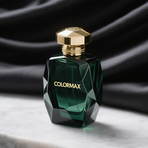 Thiết Kế Độc Đáo 50Ml Rỗng Chai Nước Hoa Thủy Tinh Vuông Chai Nước Hoa 30Ml 100Ml Gradient Màu Xanh Nước Hoa Sang Trọng Chai Và Hộp - Product Image 3