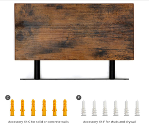 Estantes de Madera <span class=keywords><strong>para</strong></span> Pared, Ideales <span class=keywords><strong>para</strong></span> Baño, Dormitorio, Sala de Estar o Cocina, Estante Colgante <span class=keywords><strong>para</strong></span> <span class=keywords><strong>Libros</strong></span>/Almacenamiento/Decoración - Product Image 3