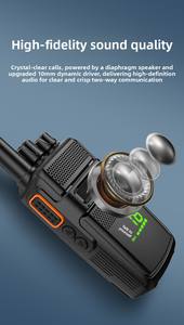 วิทยุสื่อสารแบบชาร์จไฟได้กำลังสูง 30 วัตต์ พร้อมแบตเตอรี่ 12800mAh และโหมดสแตนด์บาย 7 วัน สำหรับ<span class=keywords><strong>การ</strong></span><span class=keywords><strong>สื่อสาร</strong></span>ในไซต์ก่อสร้าง - Product Image 5