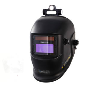 Casco <span class=keywords><strong>de</strong></span> soldadura <span class=keywords><strong>de</strong></span> color verdadero Máscara <span class=keywords><strong>de</strong></span> soldadura <span class=keywords><strong>con</strong></span> <span class=keywords><strong>luz</strong></span> <span class=keywords><strong>LED</strong></span> <span class=keywords><strong>de</strong></span> oscurecimiento automático <span class=keywords><strong>con</strong></span> banda para sombreros - Product Image 1