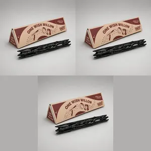 Baron Accessoire décoratif en forme de bâton de saule noir imprimé en 3D 12CM, Thème 'Obsession : Un Souhait', Décoration baguette magique en forme de saule, Figurines, Cadeau - Product Image 4