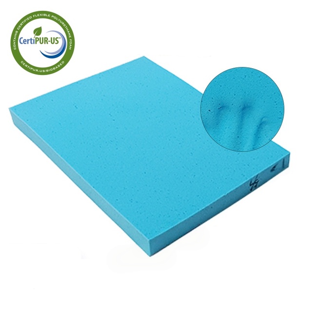 High-Density Polyurethane Memory Foam Sheet for Home & Hotel for Mattresses Beds & Sofa Furniture Factory-Supplied