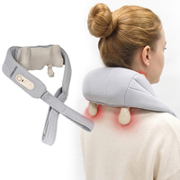 Masseur de cou et d'épaules 6D à massage profond avec chaleur, châle de massage électrique sans fil Shiatsu pour la vente en gros OEM/ODM