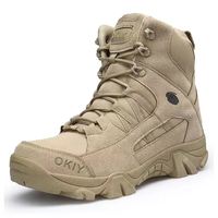 Botas de Montaña de Cuero de Alta Calidad para Exteriores 2026, Calzado Cálido, Botas de Senderismo Impermeables para Hombre
