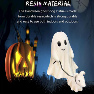 รูปปั้นสุนัขเดิน<span class=keywords><strong>ผี</strong></span>ฮาโลวีนตุ๊กตาสุนัข<span class=keywords><strong>ผี</strong></span>น่ากลัวของขวัญที่ดีสำหรับครอบครัวและเพื่อน - Product Image 3