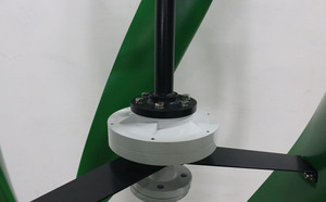 Générateur éolien vertical 800W <span class=keywords><strong>à</strong></span> faible vitesse de démarrage, silencieux, avec contrôleur de charge MPPT, vert - Product Image 3