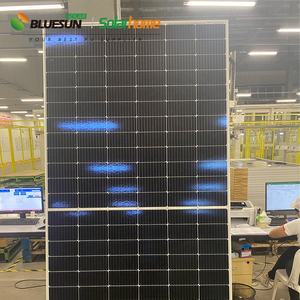 Bluesun Ee. Uu. Almacen Comprar Paneles Solares Solar 550 Vatios Panel Bifaciale Doble Vidrio 550W En Tailandia - Product Image 6