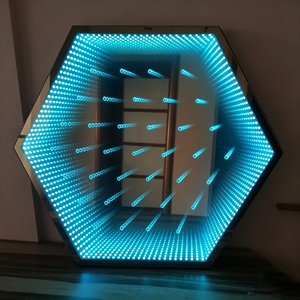 Letrero LED Personalizado con Espejo Infinito para Interiores, Letras Iluminadas en 3D con Efecto Túnel para Decoración de Bares y Pubs - Product Image 3
