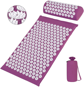Estera de acupresión para masaje de pies interno con esponja directa de Harbour Factory - Product Image 1