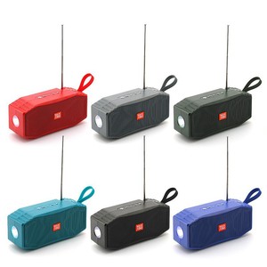 Nuevo altavoz con energía solar, tarjeta inalámbrica, radio portátil para el hogar y exteriores, linterna - Product Image 2