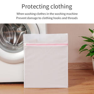 <span class=keywords><strong>Bolsa</strong></span> de lavandería con logotipo personalizado, <span class=keywords><strong>bolsa</strong></span> de lavado de malla, <span class=keywords><strong>ropa</strong></span> interior, <span class=keywords><strong>lavadora</strong></span>, <span class=keywords><strong>bolsa</strong></span> de lavandería de malla pequeña portátil para <span class=keywords><strong>ropa</strong></span>, lencería, calcetines - Product Image 5