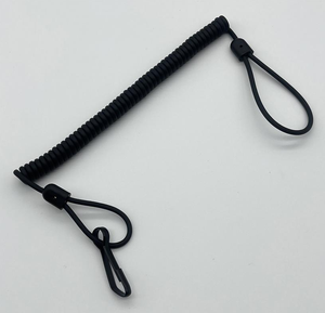 Cuerda elástica en espiral antipérdida DFS1012, cuerda en espiral personalizada para exteriores, antipérdida. - Product Image 1